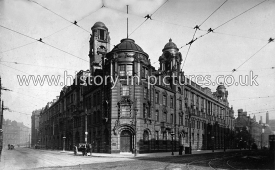 New Fire Brigade Station, Manchester. c.1906